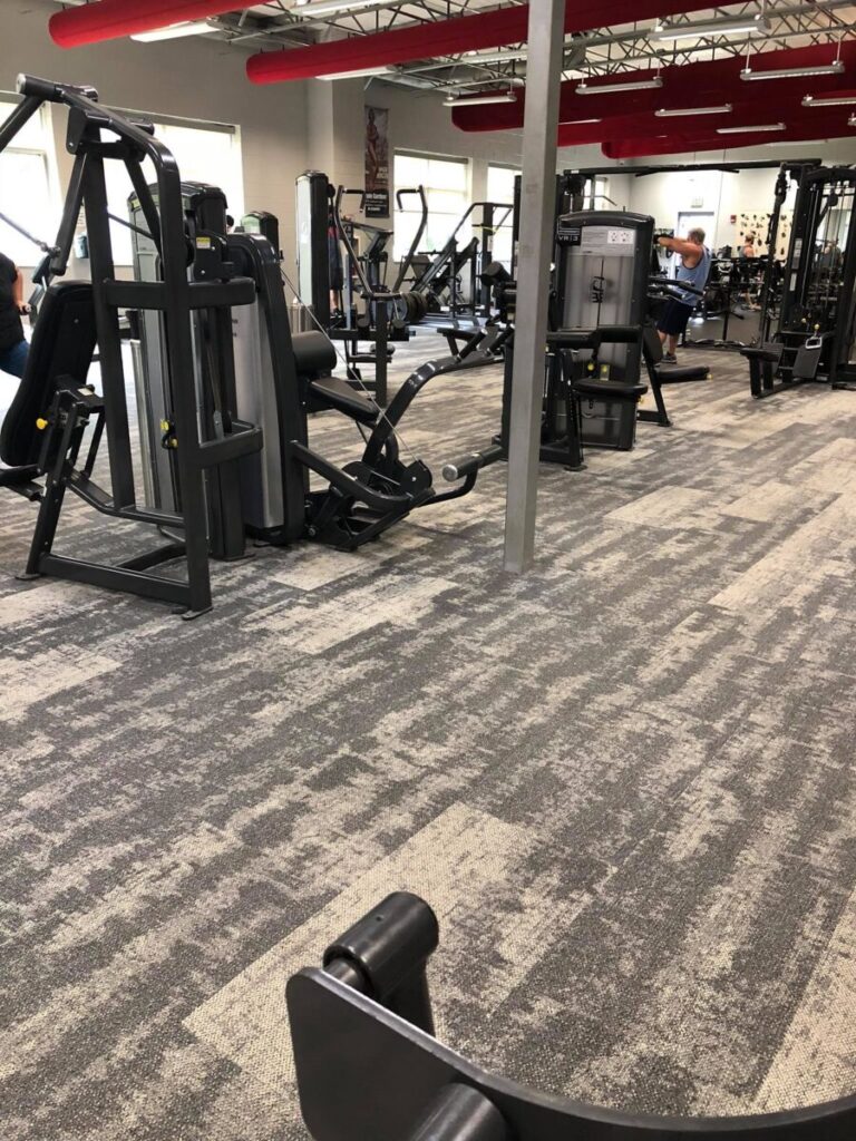 gym equipment upholstery